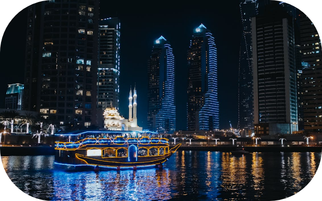 Dubai Marina Night Cruise